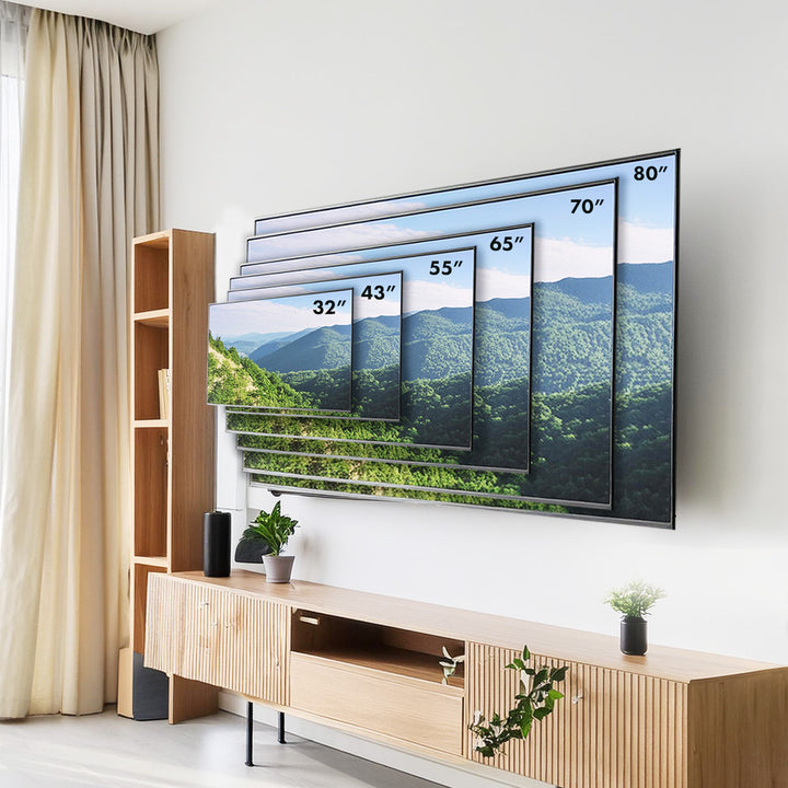 Suport TV de perete Maclean, max VESA 600x400, 32-80", 45kg, MC-413