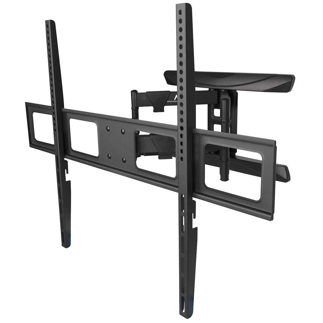 Suport TV Maclean, max VESA 800x600, 43-100", 80kg, reglaj unghi orizontal și vertical, profil 50-500mm, negru, MC-423