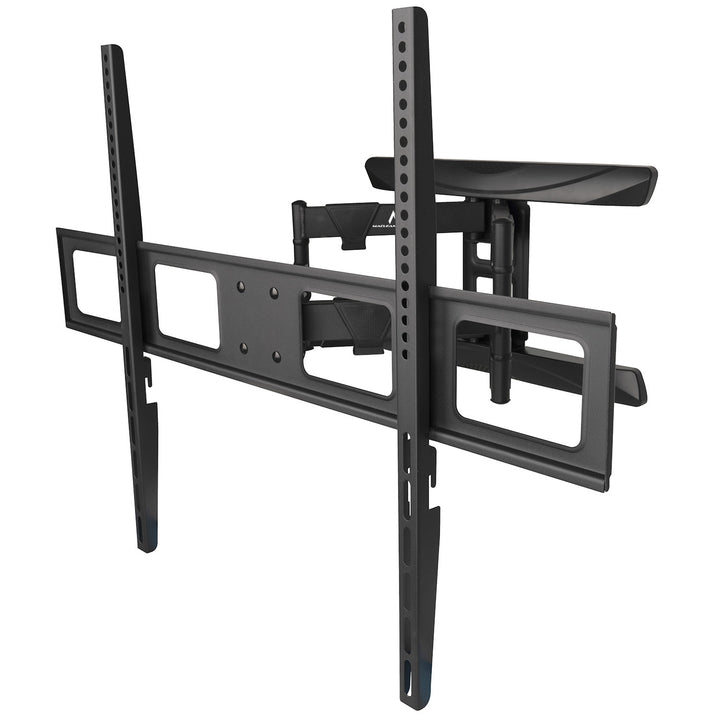 Suport TV Maclean, max VESA 800x600, 43-100", 80kg, reglaj unghi orizontal și vertical, profil 50-500mm, negru, MC-423