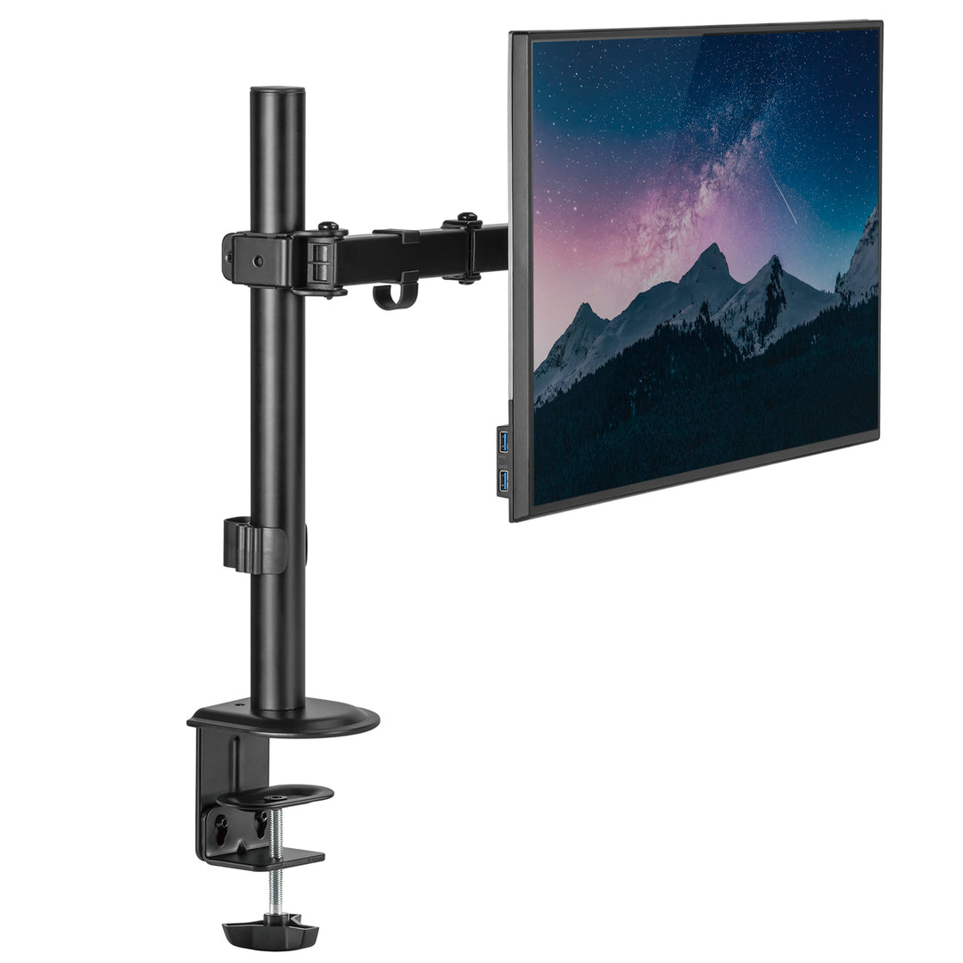 Suport pentru monitor LCD, 17-32", Maclean MC-753N, 9 kg, VESA 75x75 și 100x100, negru