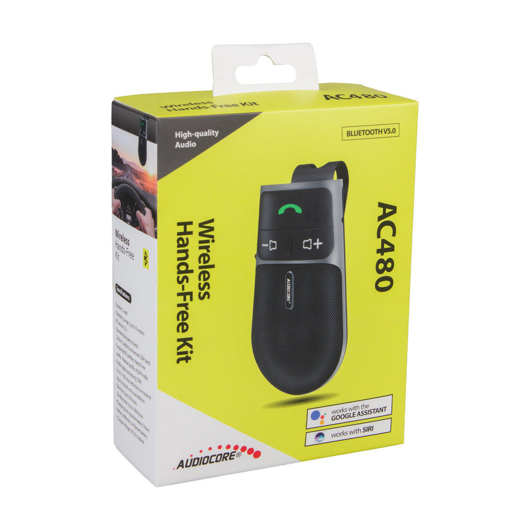 Set hands-free Bluetooth 5.0 Audiocore AC480 A2DP difuzor 2W Google Siri
