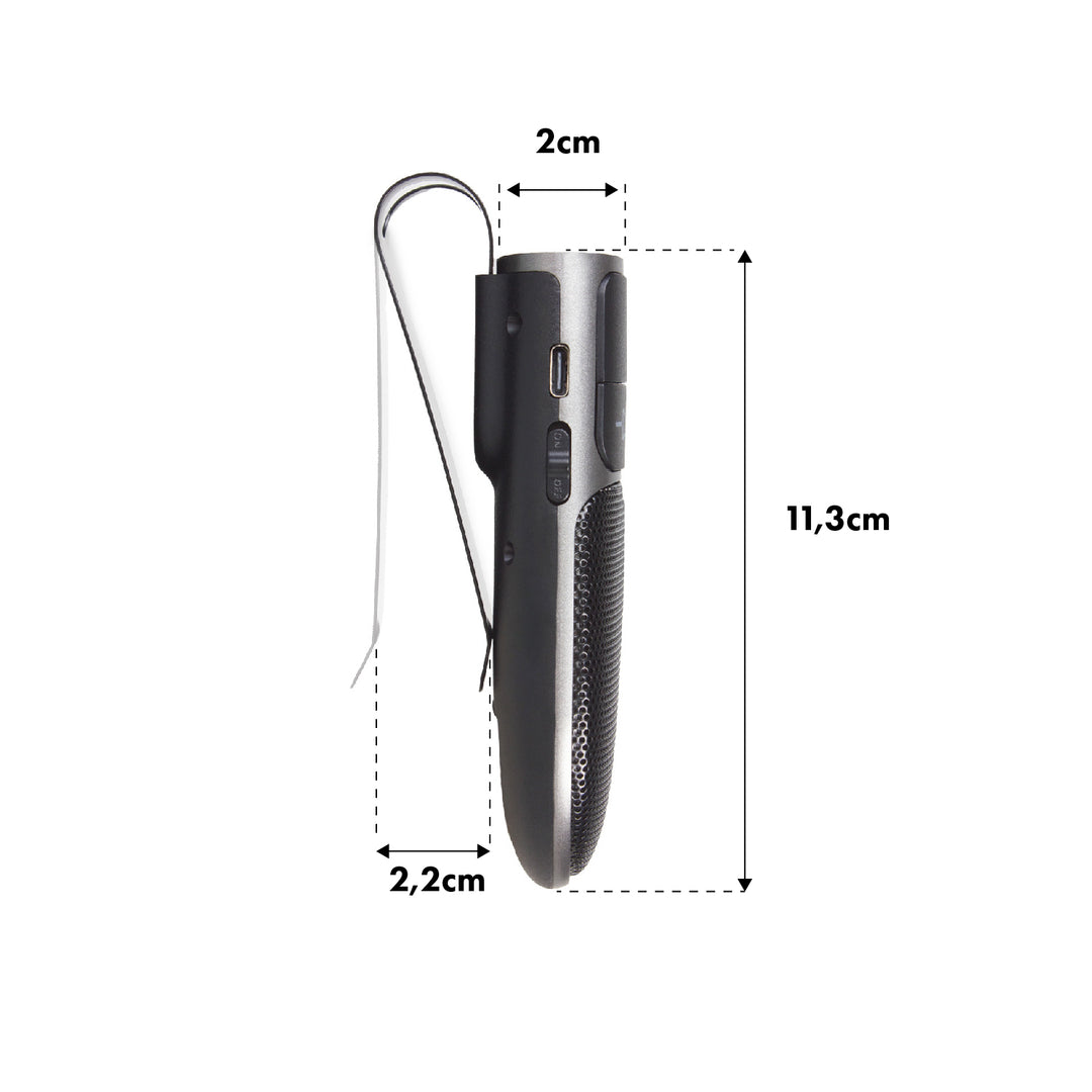 Set hands-free Bluetooth 5.0 Audiocore AC480 A2DP difuzor 2W Google Siri