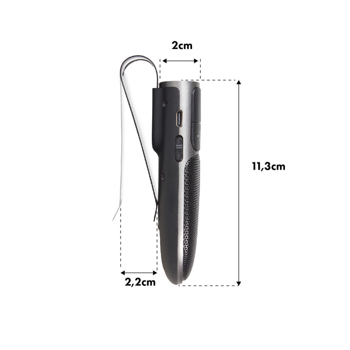 Set hands-free Bluetooth 5.0 Audiocore AC480 A2DP difuzor 2W Google Siri