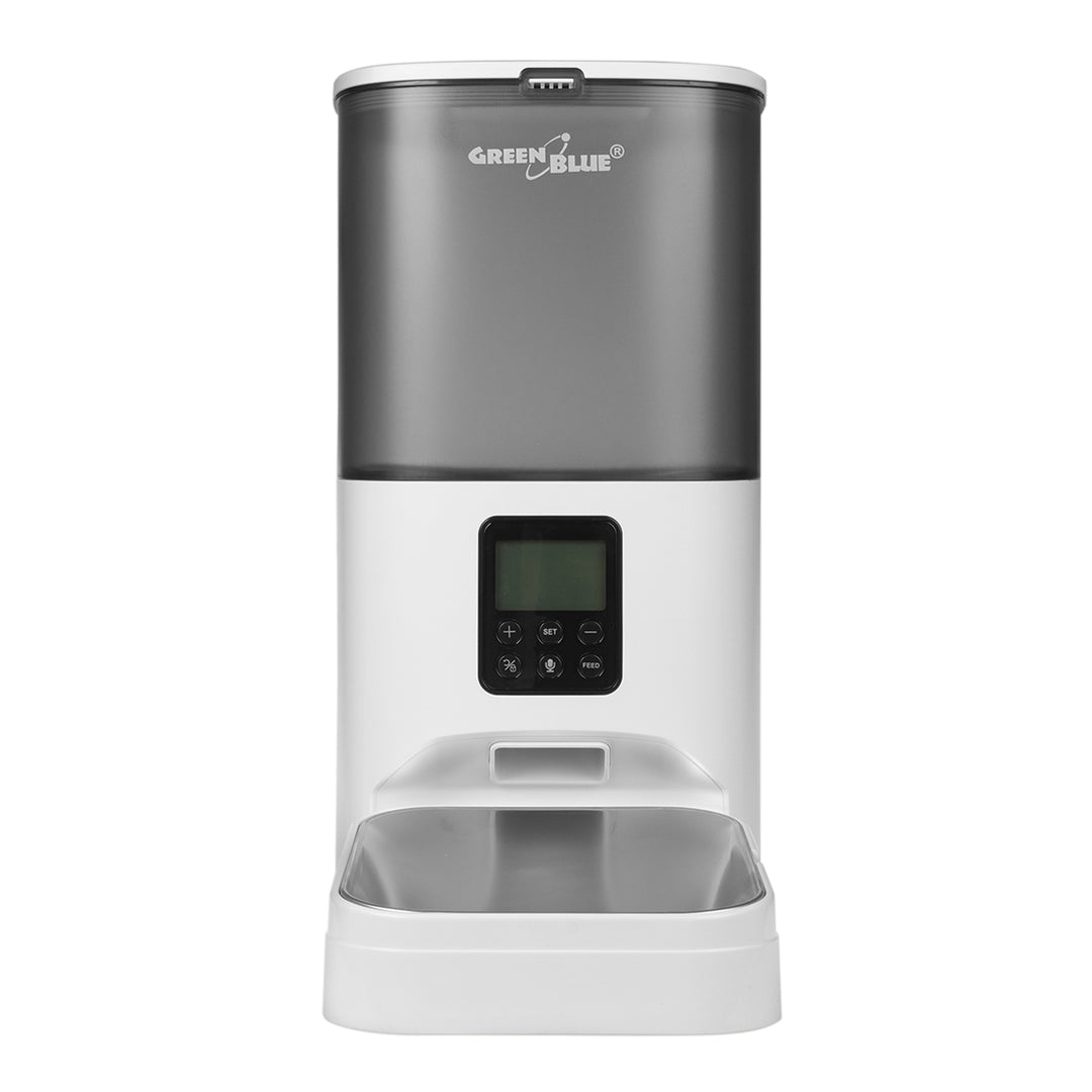 Distribuitor automat de hrană pentru animale GreenBlue, 6L, USB 5V1A, GB393