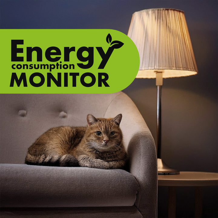 Contor de energie GreenBlue, wattmetru, 16A, max. 3680W, sub-memorie, GB620 F