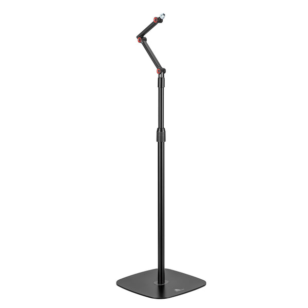 Suport microfon metalic Maclean, înălțime reglabilă 626-1694 mm, 1kg max, MC-337