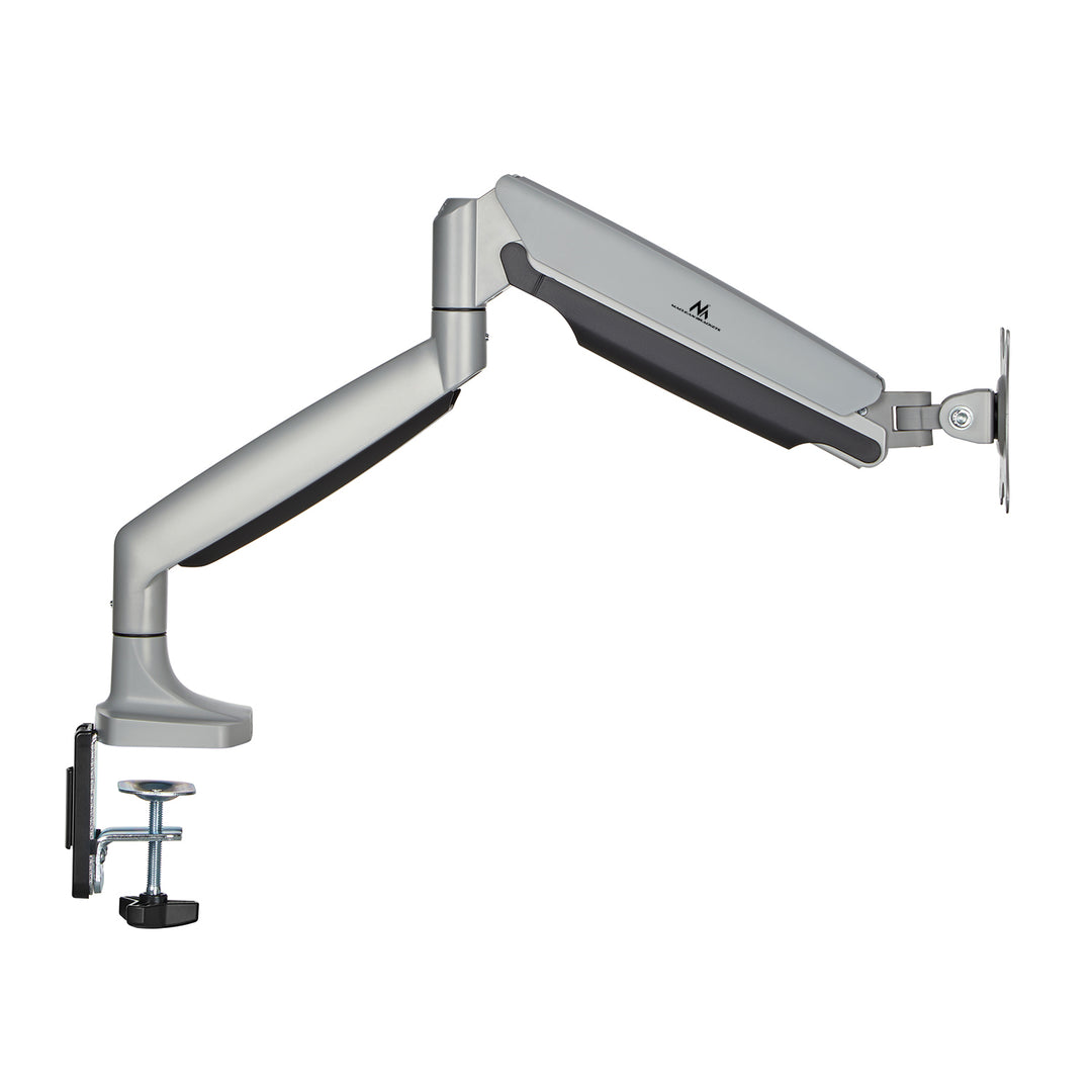 Suport monitor Maclean, braț dublu, cu arc cu gaz, 17"-45", 16 kg, MC-969