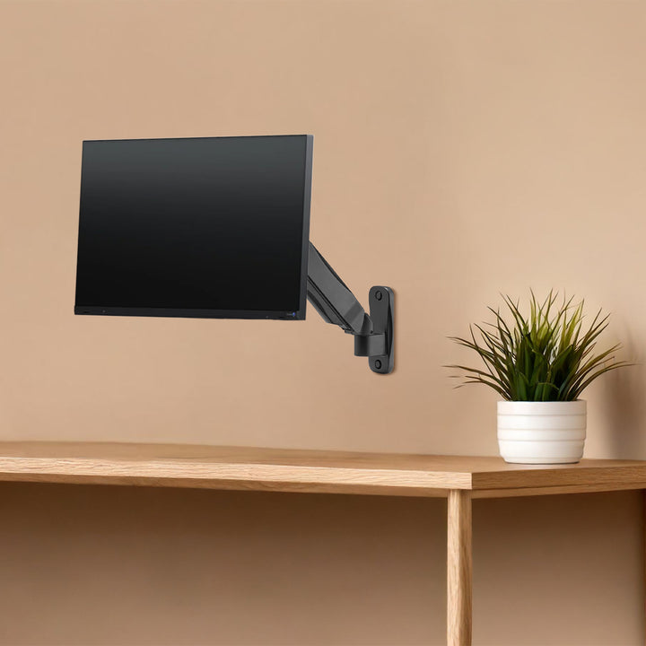 Suport de perete pentru monitor Maclean, 17-32'', 9kg max, arc mecanic, MC-979