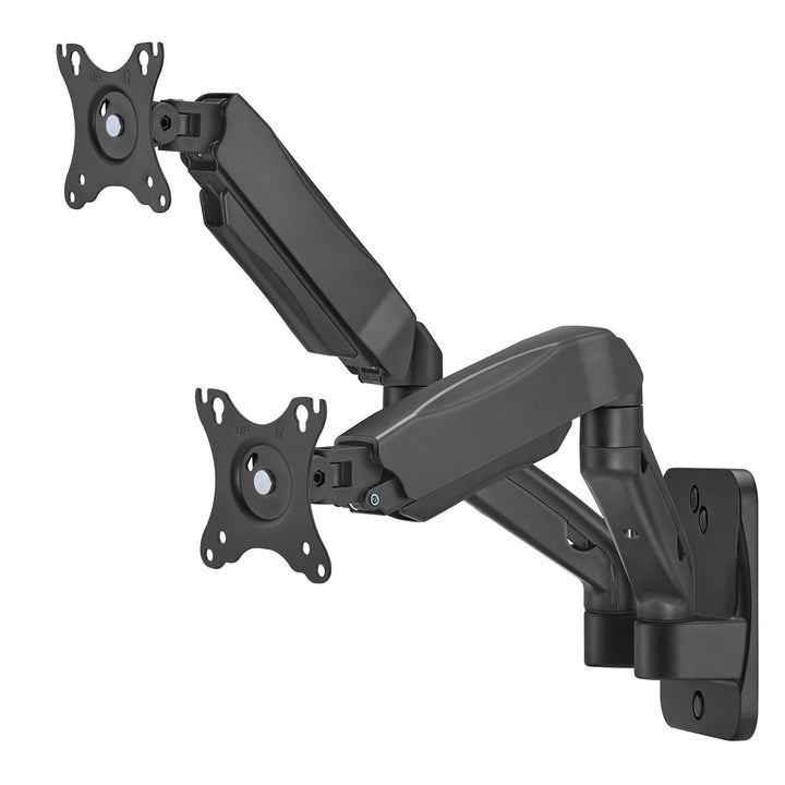 Suport de perete pentru două monitoare Maclean, 17-32'', 9kg max, arc mecanic, MC-988