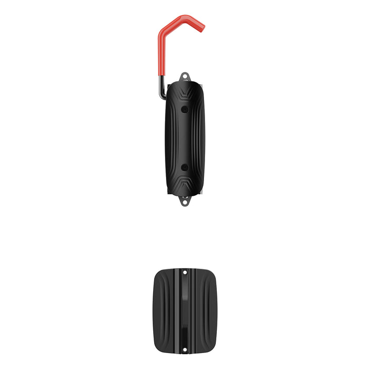 Suport bicicleta de perete Maclean MC-998, 8.2 x 25 x 18.5 cm, 30 kg, negru