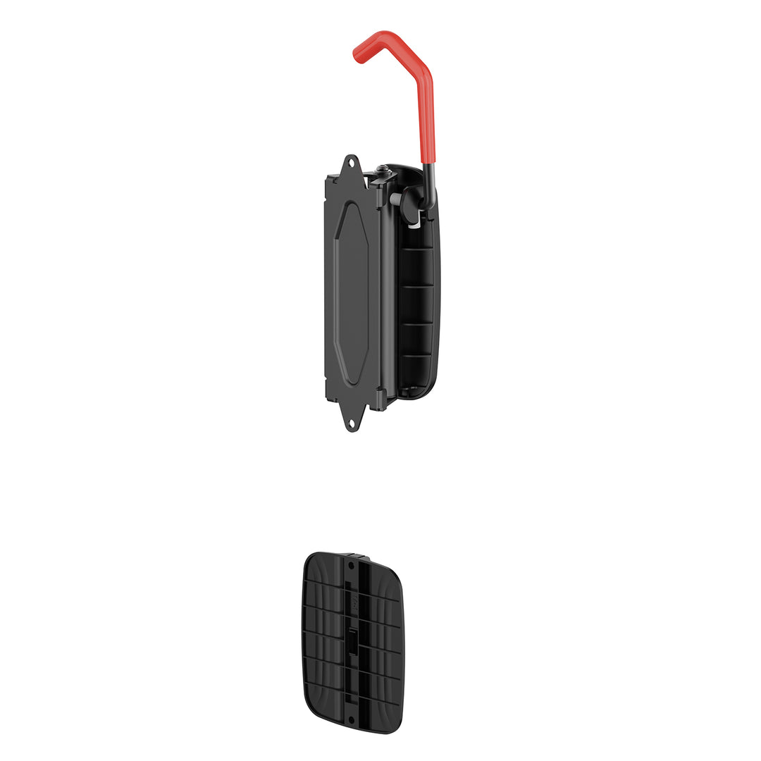 Suport bicicleta de perete Maclean MC-998, 8.2 x 25 x 18.5 cm, 30 kg, negru