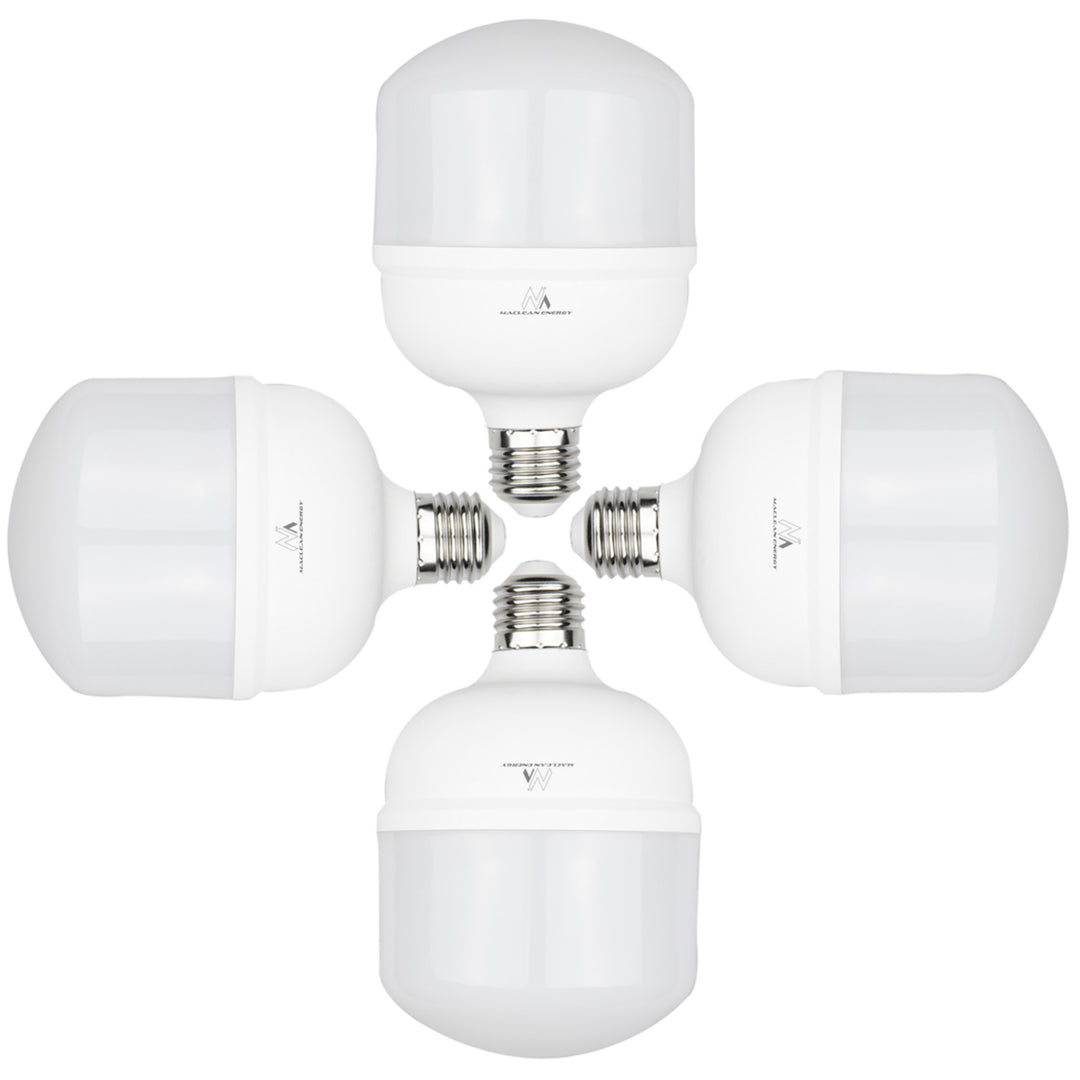 4x Maclean LED Bulb, E27, 48W, 220-240V AC, alb neutru, 4000K, 5040lm, MCE304 NW