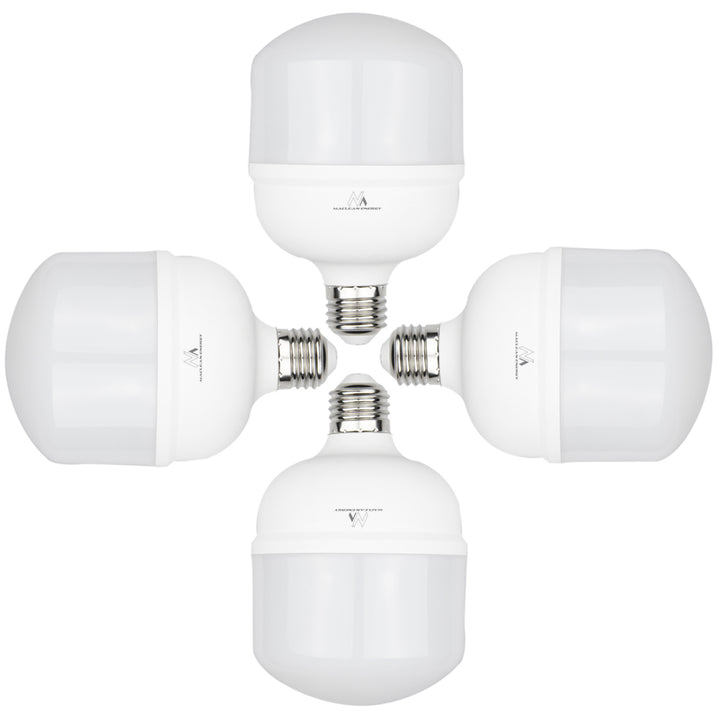 4x Maclean LED Bulb, E27, 48W, 220-240V AC, alb neutru, 4000K, 5040lm, MCE304 NW