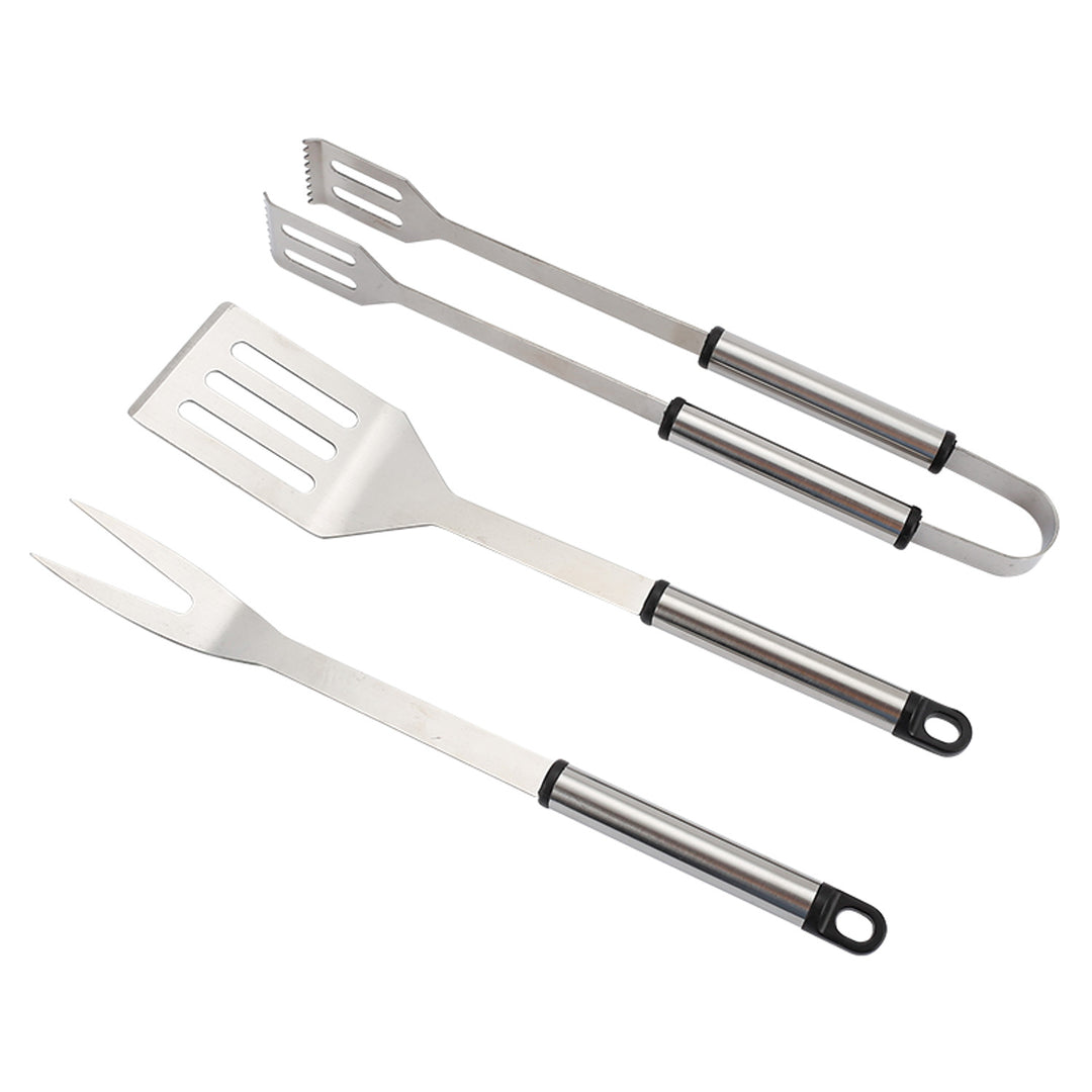 Set de accesorii Master Grill&amp;Party, spatulă, furculiță, furculiță, clește, oțel inoxidabil, MG115