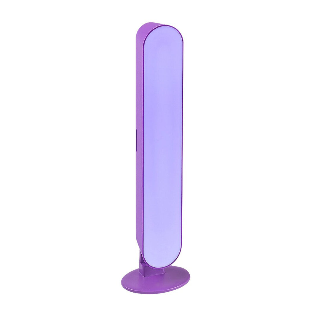 Lampă de masă, decorativă, LED 3W, USB, violet reglabila