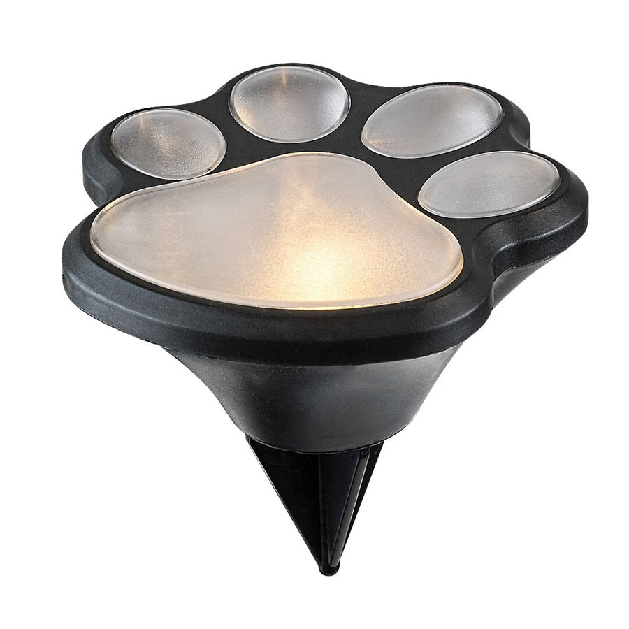 Lampi solare, 4 bucăți, LED, IP44, baterie 600mAh, negru