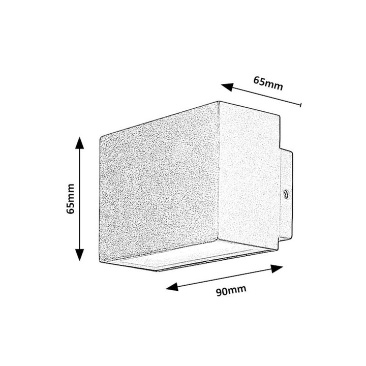 Rabalux, lampă de perete, pentru exterior, LED, 7W, IP54, Mataro