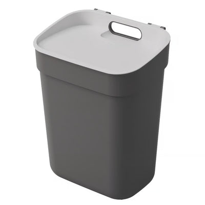 Coș de gunoi Curver, pentru reciclare, 10 litri, gri închis, Ready To Collect