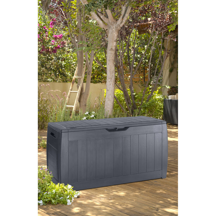 Cutie de grădină Keter, 270l, grafit,pentru unelte 117cm