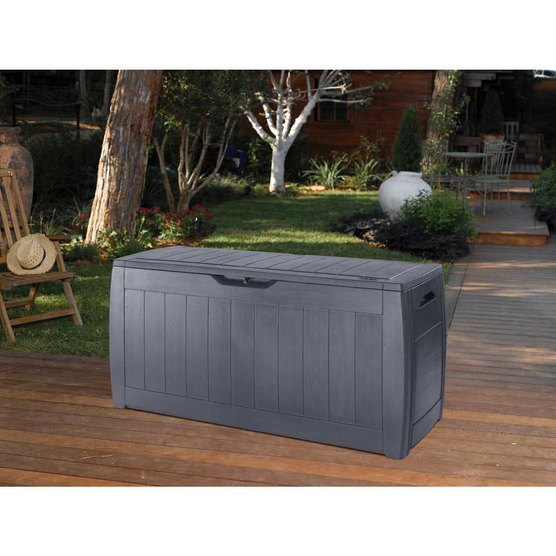 Cutie de grădină Keter, 270l, grafit,pentru unelte 117cm