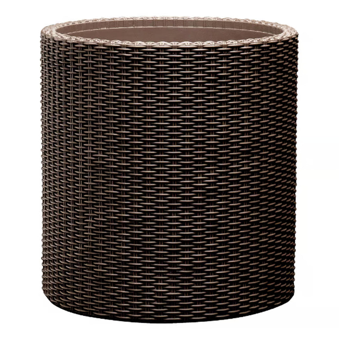 Ghiveci Keter, rotund, diametru 43,7 cm, bronz, Cylinder Planter L