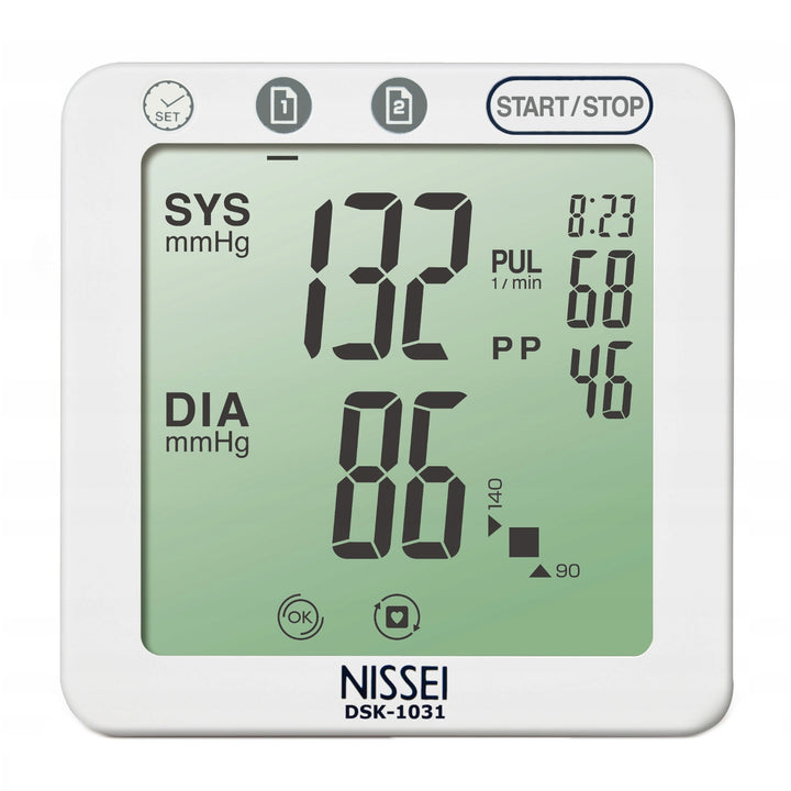 Tensiometru Nissei, automat, detectarea aritmiei, DSK-1031