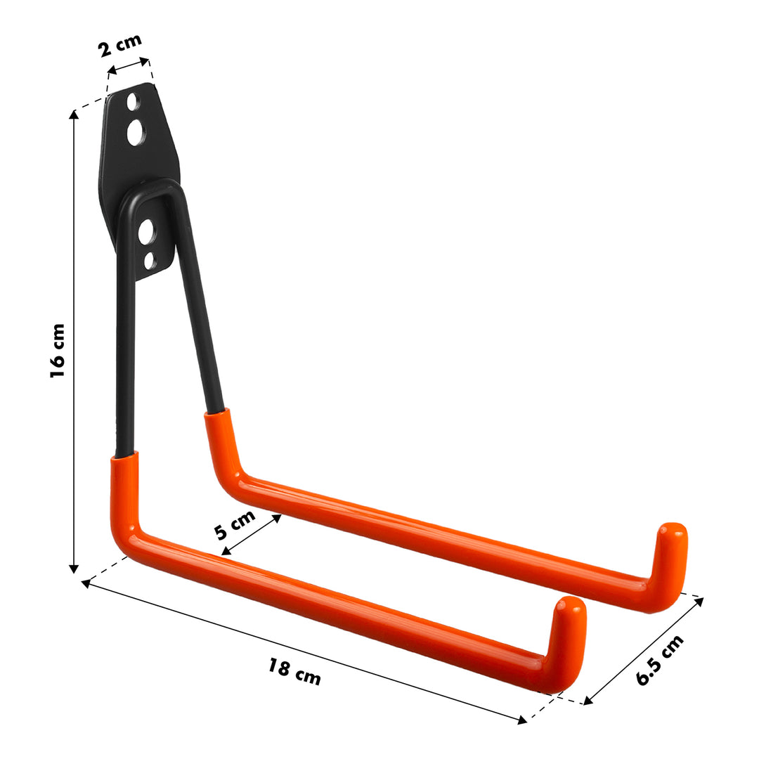 Suport pentru bicicleta Maclean MC-444, 25 kg, negru-portocaliu