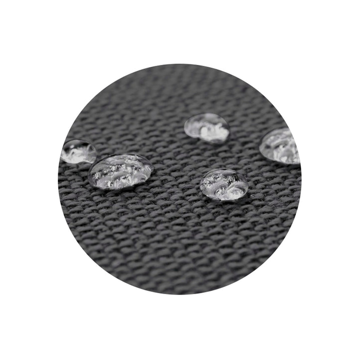 Set de grădină negru 150x60x50cm + 2 perne 42 x 42 cm