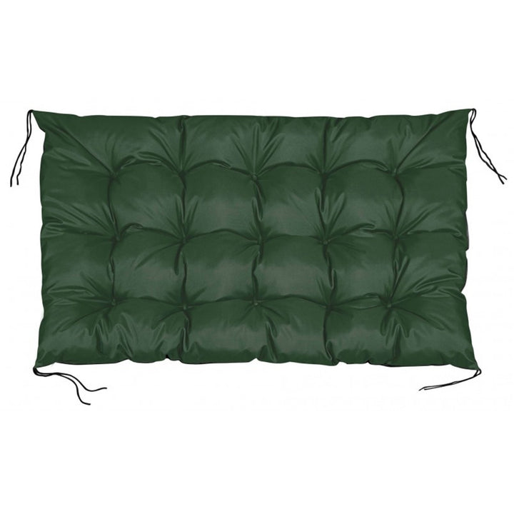 Pernă de grădină din palet impermeabil verde 120x80 cm scaun de bancă din EUROPALETTE în verde