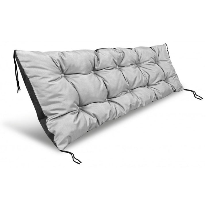 Europalet pernă pentru bancă de grădină gri deschis 120x40 cm
