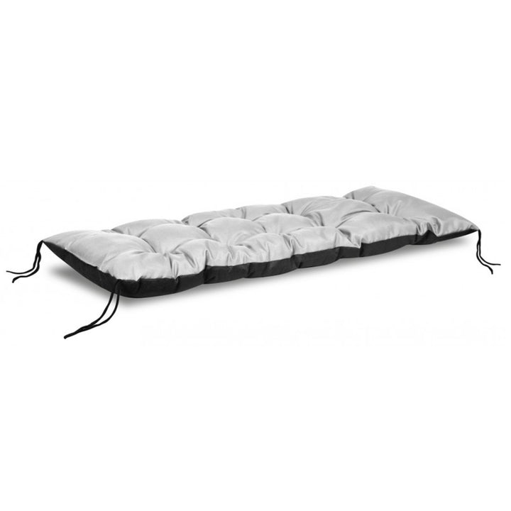 Europalet pernă pentru bancă de grădină gri deschis 120x40 cm