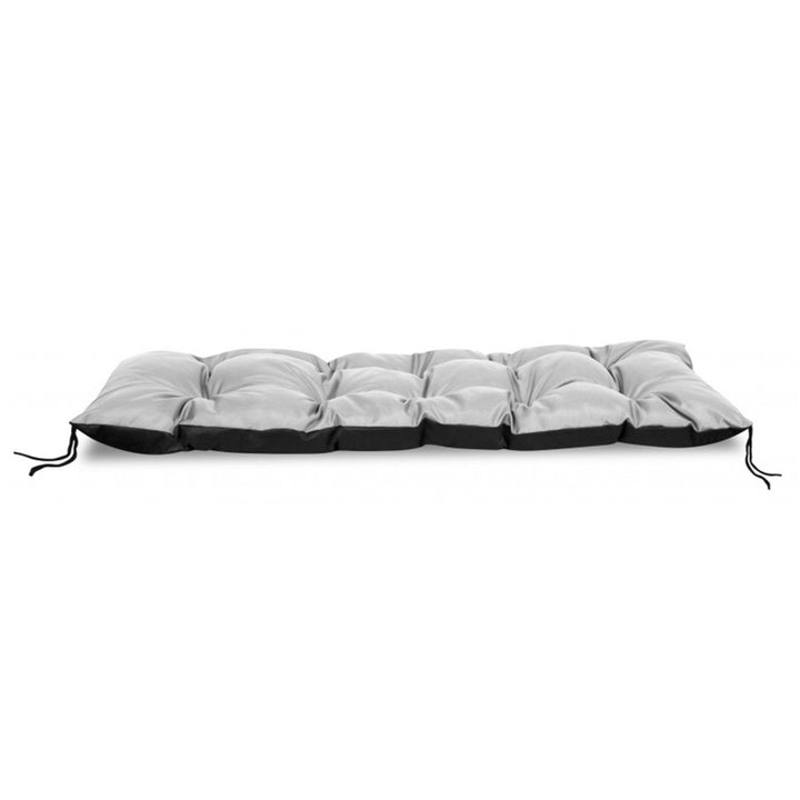 Europalet pernă pentru bancă de grădină gri deschis 120x40 cm