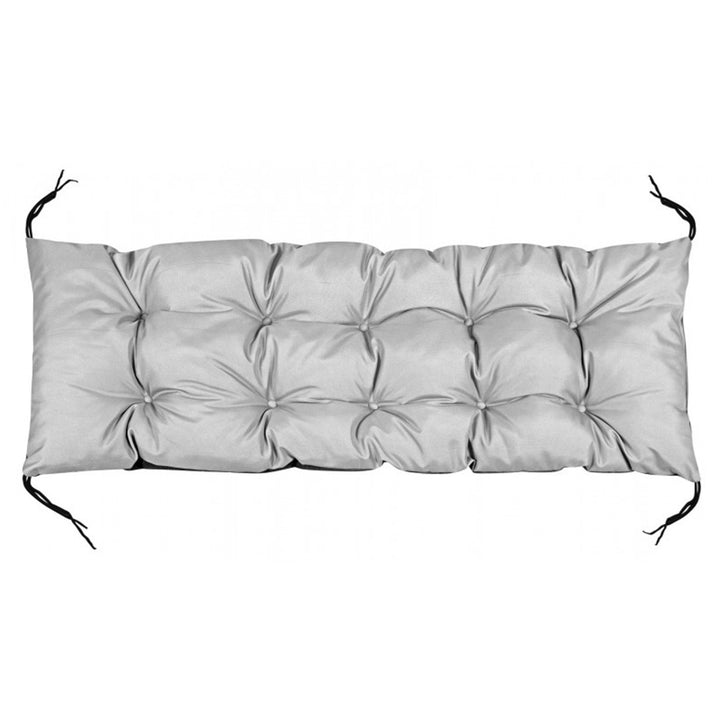 Europalet pernă pentru bancă de grădină gri deschis 120x40 cm