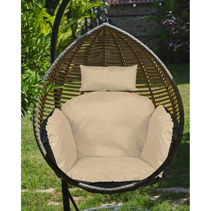 Pernă pentru leagan tip cocon 112x113 cm, impermeabila, bej