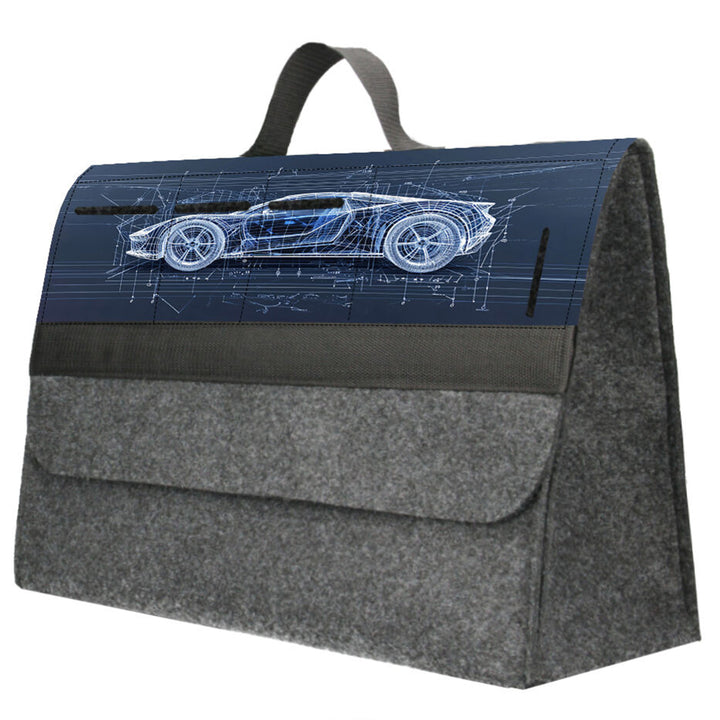 Geantă Arco Design, organizator pentru portbagaj auto, 46x20cm, Automotive