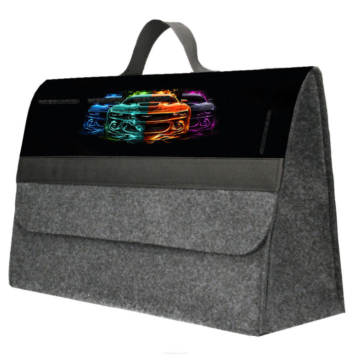 Geantă Arco Design, organizator pentru portbagaj auto, 46x20cm, B-LUX Dream Cars