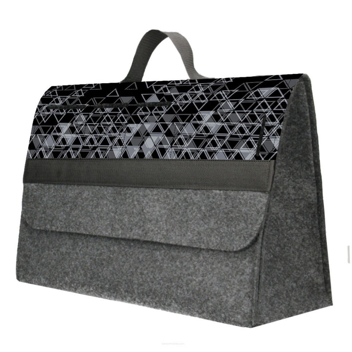 Geantă Arco Design, organizator pentru portbagaj auto, 46x20cm, B-LUX Triangle