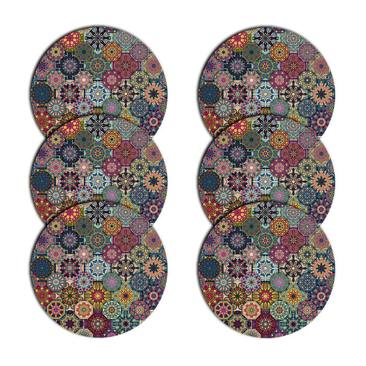 Set covorașe Bertoni, 6 piese, rotunde, 33 cm, Valencia