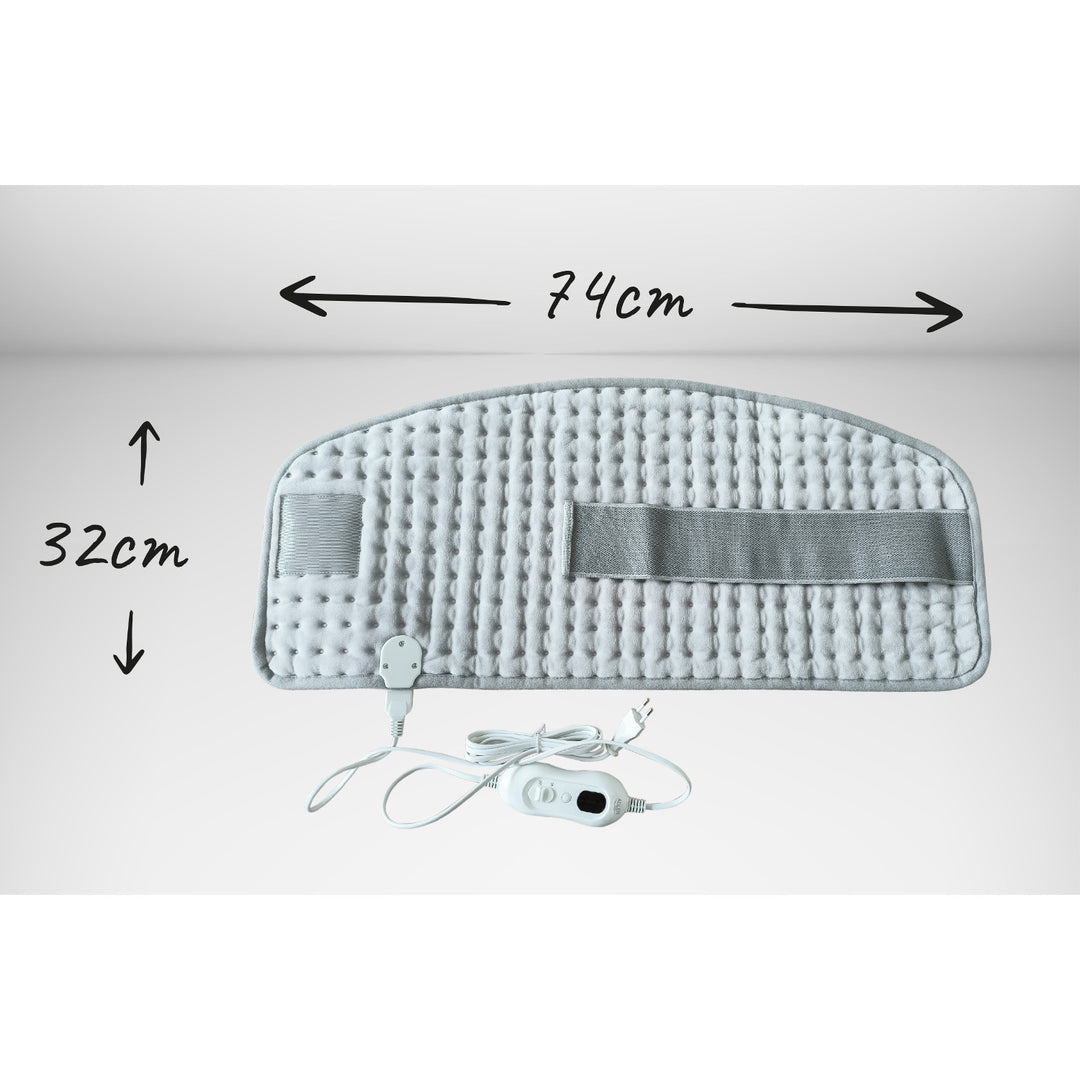 Curea de încălzire lombară Adler, 4 setări de temperatură, putere 100W, telecomandă LCD, AD 7437