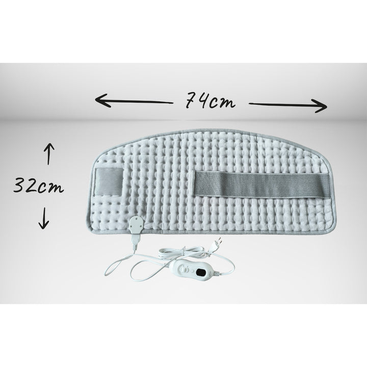 Curea de încălzire lombară Adler, 4 setări de temperatură, putere 100W, telecomandă LCD, AD 7437