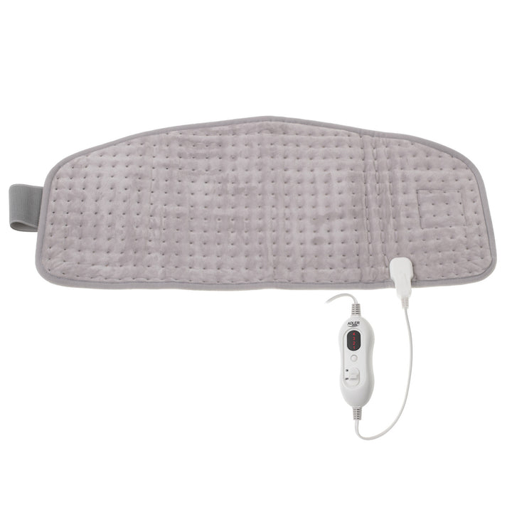 Curea de încălzire lombară Adler, 4 setări de temperatură, putere 100W, telecomandă LCD, AD 7437