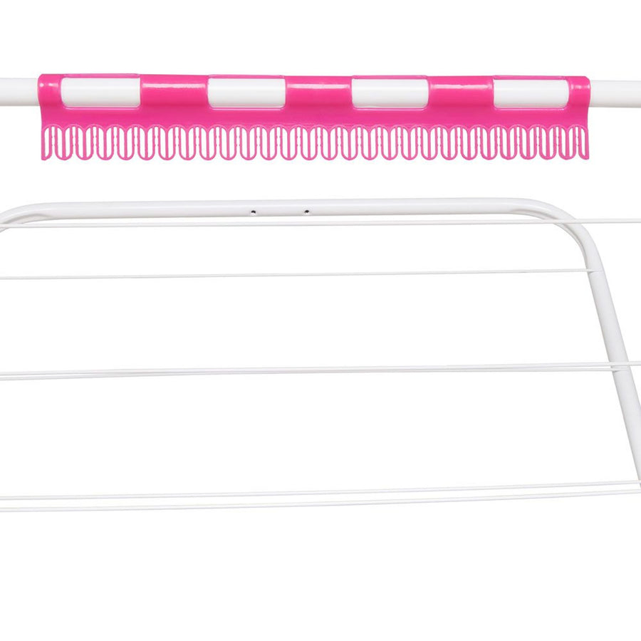 VELKEA uscător de rufe vertical, fabricat din oțel, închidere pliabilă, V200