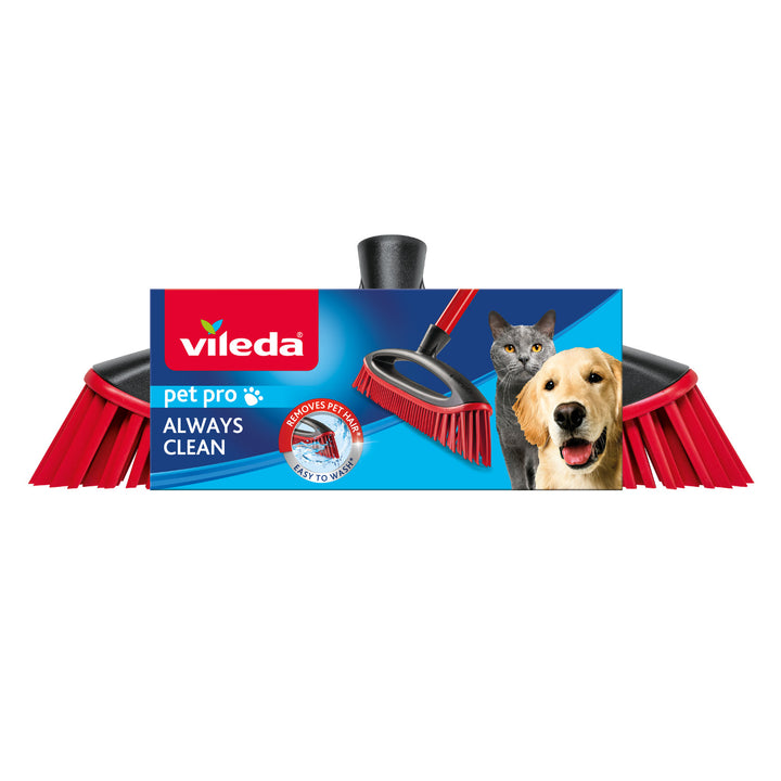 Rezerva pentru matura Vileda Always Clean Pet Pro, pentru parul animalelor, rosu