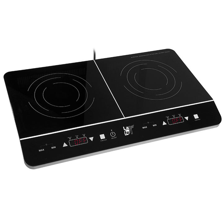 Aragaz cu inducție Lafe, electric, portabil, 3500 W, dublu, CIY 002