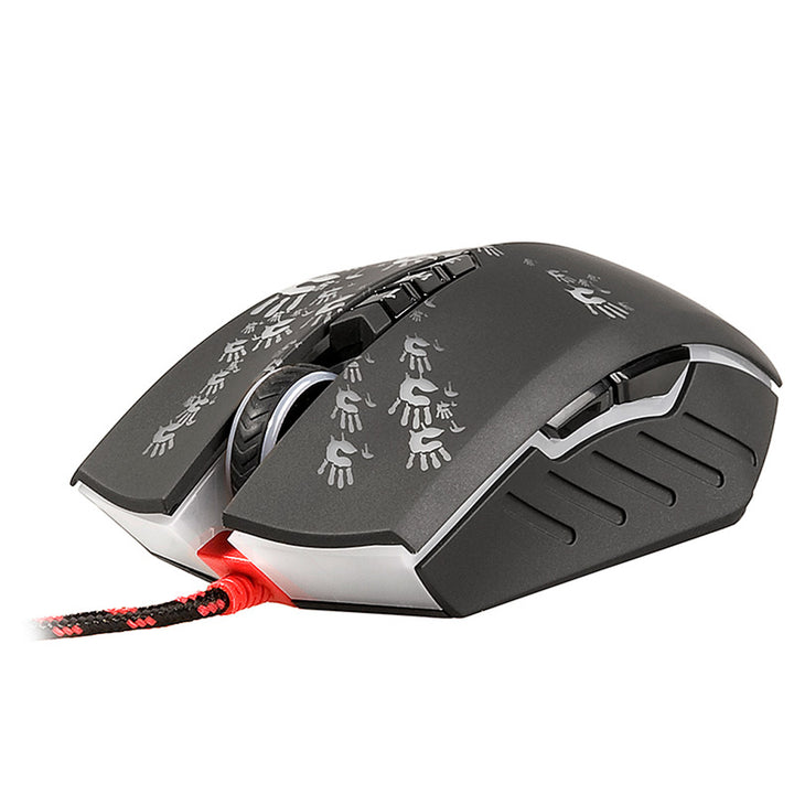 Mouse de gaming A4TECH, 6200 DPI, iluminare din spate RGB, BLOODY Blazing A60 (Activat)