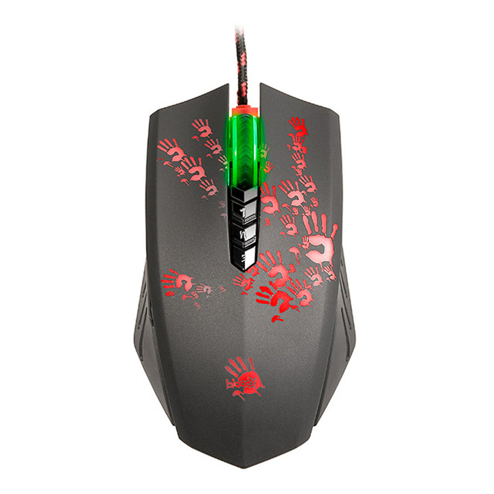 Mouse de gaming A4TECH, 6200 DPI, iluminare din spate RGB, BLOODY Blazing A60 (Activat)