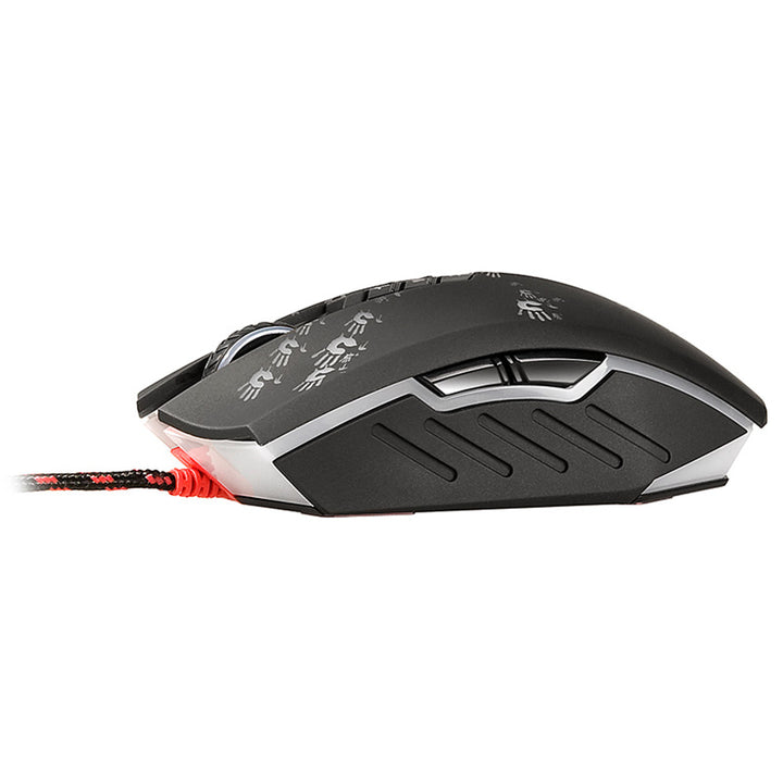 Mouse de gaming A4TECH, 6200 DPI, iluminare din spate RGB, BLOODY Blazing A60 (Activat)