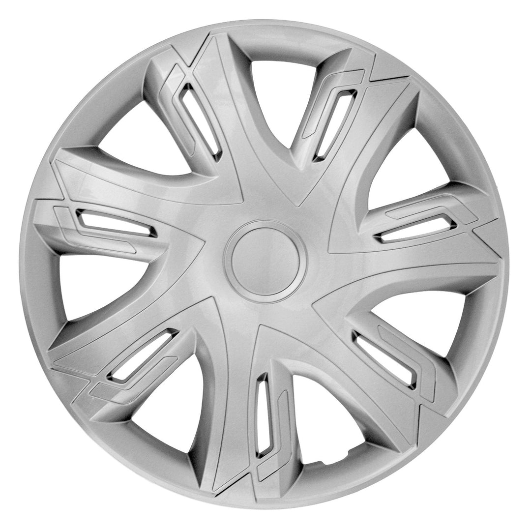 NRM N-Power 15" capac de butuc universal argintiu 1 buc