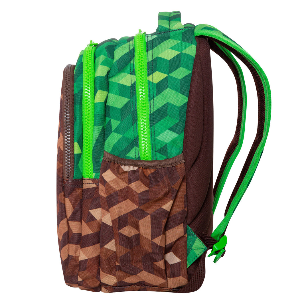 Ghiozdan CoolPack City Jungle, spațios, confortabil C48199/F, verde