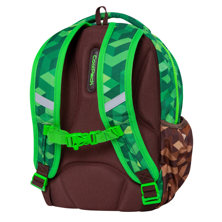 Ghiozdan CoolPack City Jungle, spațios, confortabil C48199/F, verde